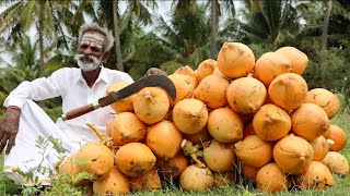 Tender coconut Payasam prepared by my daddy Arumugam / Village food factory