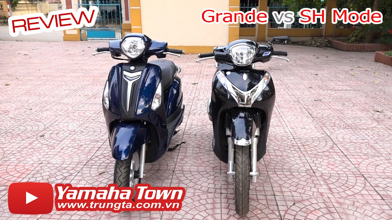 Yamaha Grande đọ dáng Honda SH Mode - So sánh tổng quan! ✔