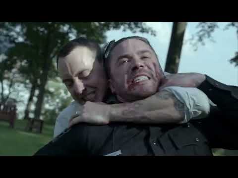 Tom Pelphrey,  Chris Coy in Banshee - fight