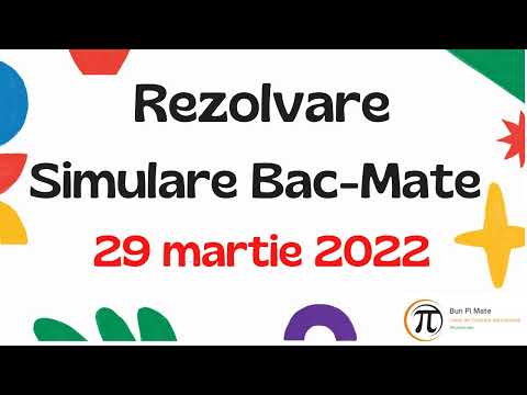 Simulare Bacalaureat 2022 - Stiintele Naturii - Rezolvare Subiect