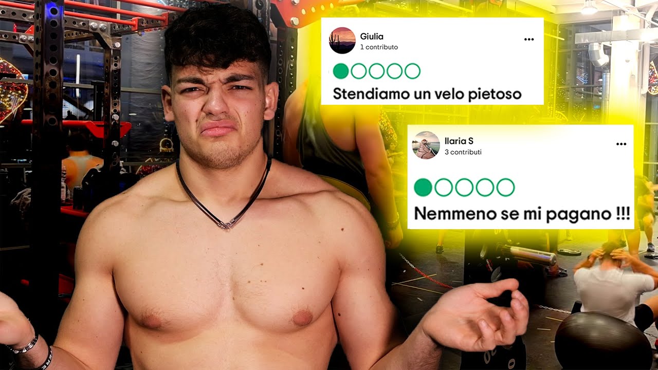 PROVO LA PALESTRA PEGGIORE DI ITALIA *impossibile allenarsi*