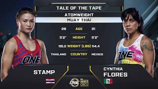 Stamp vs. Cynthia Flores | Muay Thai Full Fight