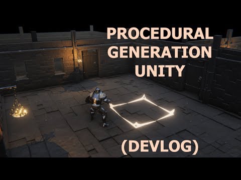 Procedural Generation Devlog 3D Unity RPG Roguelike (not HDRP)