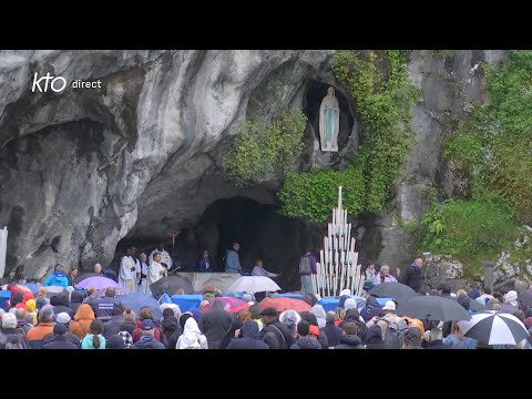 Chapelet du 19 mai 2023 à Lourdes