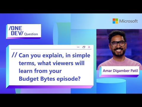 Video Thumbnail: Can you explain what viewers will learn from Budget Bytes?