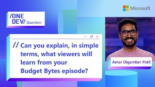 Can you explain what viewers will learn from Budget Bytes?
