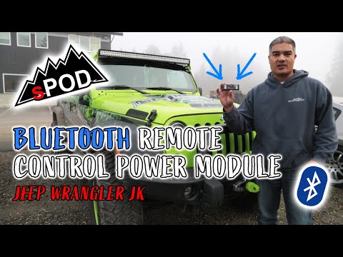 How To REMOTE CONTROL Your sPOD Using Your Phone! | Jeep Wrangler JK