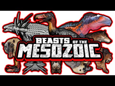 new Beasts of the Mesozoic Acrocanthosaurus, spicomellus, Kelenken (terror bird) Dire Wolf and more
