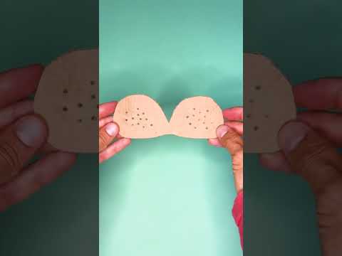 😎 DIY Cardboard Sunglasses – Fun Craft for Kids! ✂️ #kids #craft