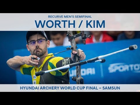 Taylor Worth v Kim Woojin – recurve men’s semifinal | Samsun 2018