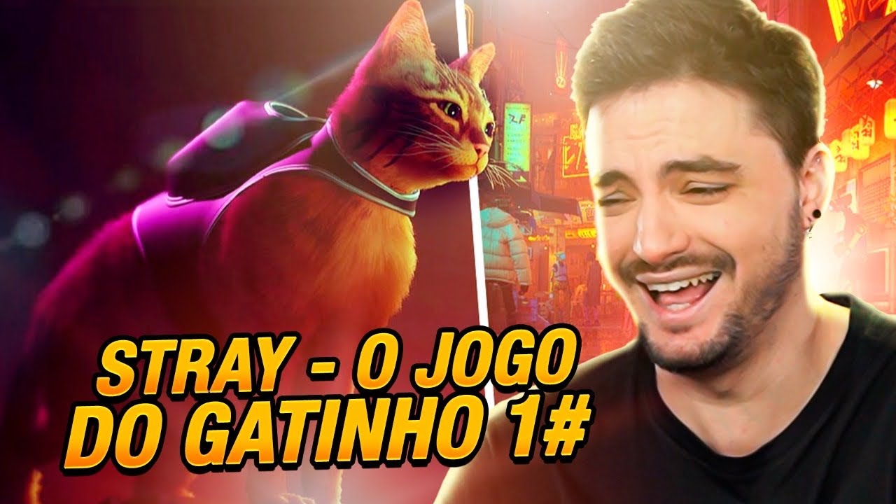 FELIPE NETO JOGANDO STRAY - O jogo do gatinho #1
