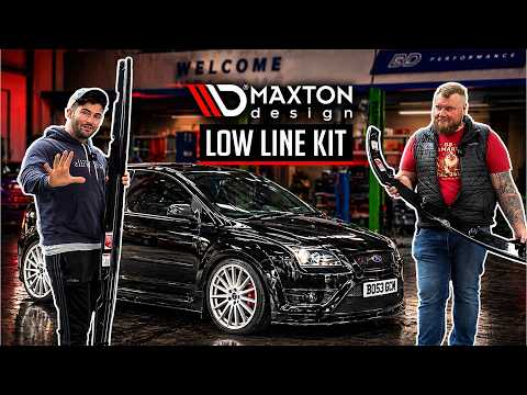 MAXTON DESIGN LOW LINE KIT INSTALL ON MY FOCUS ST - PREPPING FOR NEON UNDERGLOW!