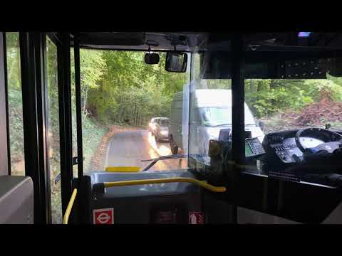 Windscreen View - SN17MSO 8173 Route 464 Biggin Hill - New Addington