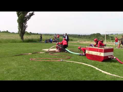 DHZ Krupina 2016 ženy - Senohrad 28.5.2016 - utok 2