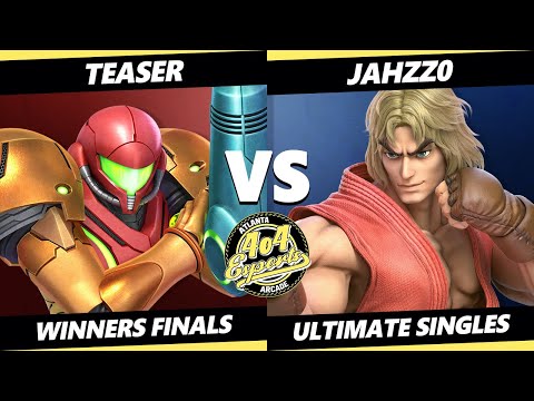 4o4 Smash Night 34 Winners Finals - Jahzz0 (Ken) Vs. Teaser (Samus) SSBU Ultimate Tournament