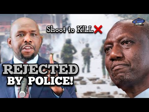 Police REJECT MURKOMEN Orders to 'Shoot to Kill', Growing Tension| Gachagua Speaks 