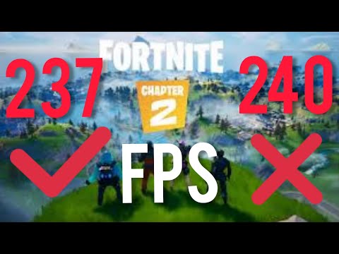 Why I cap my FPS at 237 and all of my Fortnite Updated Beaks Settings