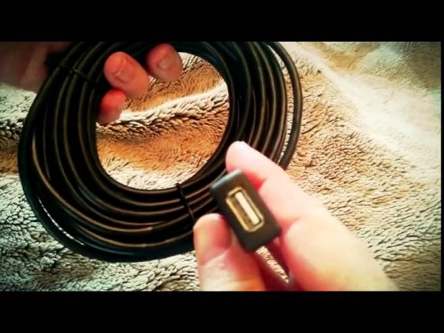 Vídeo relacionado con MutecPower 10m USB 2.0 macho a hembra del cable con chipset de extensión - cable de extensión activa/Cable repetidor - 10 Metros