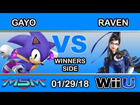 MSM 131 - Na Tsu | Gayo (Sonic) Vs. FD | Raven (Bayonetta) Winners Side - Smash 4