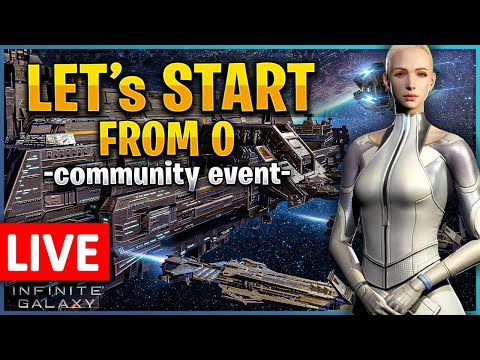 Infinite Galaxy: Start from 0 🔴 Join The Jedi & Lets conquer together - Fleisch