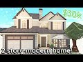 30k Modern Bloxburg House Build: 2 Story Tutorial
