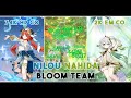 C0 Nilou (74K HP) & C0 Nahida (2K EM) - Bloom DMG Tutorial