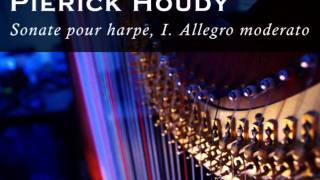 Houdy Sonate pour harpe, I. Allegro moderato