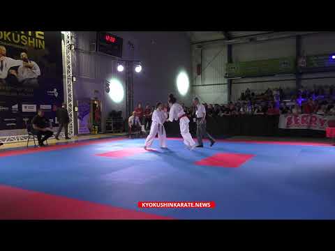 36th IKO EC, 1/8  -65 kg, Dolunay Yüce (Turkey) - Natalia  Stachowicz (Poland, aka)