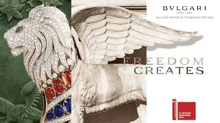 Bvlgari Exclusive Partner of the Biennale Arte 2026 | Freedom Creates