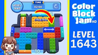 Soluzione del Livello 1643 di Color Block Jam
