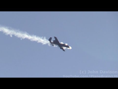 A-10's strafe at Warren Grove Range (4/5/2018)