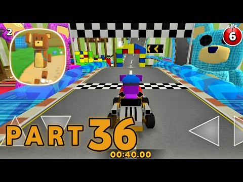Super Bear Adventure - Karting In The Giant House - Gameplay Walkthrough Part 35 - (iOS, Android)