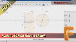 Fusion 360 How To Move A Sketch