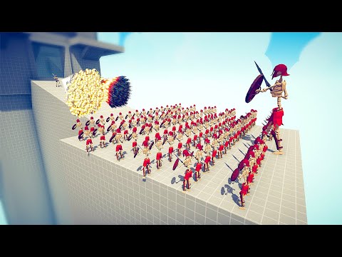 100x SKELETONS + GIANT vs DUO GODS - Totally Accurate Battle Simulator TABS