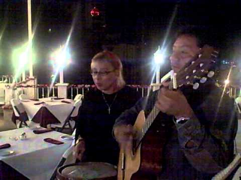 Ana & Mauricio sing 'Carnavalito' @Ah Caramba, Puerto Vallarta 01-17-2011