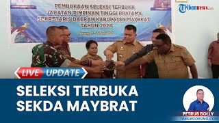 Pj Bupati Bernhard Pastikan Seleksi Terbuka Sekda Maybrat Digelar Transparan dan Akuntabel
