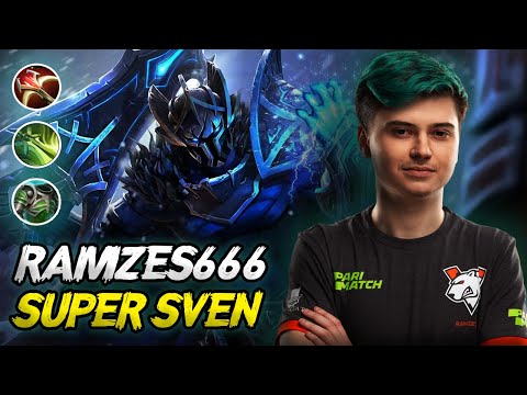 RAMZES666 DESTROYING WITH SVEN CARRY | 2023 GAMEPLAY 🔥🔥🔥