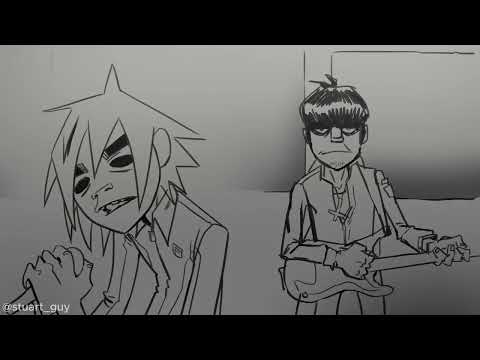 Gorillaz Fan Animation - Ghost Train