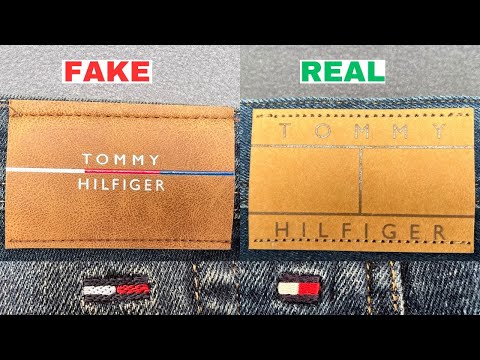 Fake vs Real Tommy Hilfiger Jeans / How To Spot Fake Tommy Hilfiger Jeans