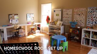 How To Set up A Homeschool Room and Space