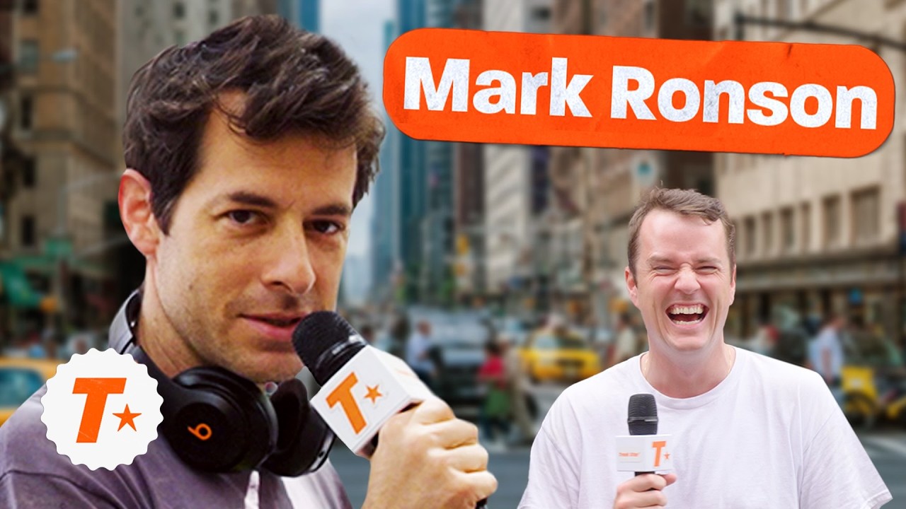 Testing Mark Ronson's Music Knowledge | Track Star* - YouTube