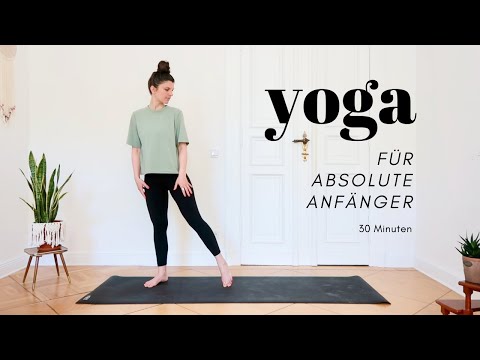 Yoga für absolute Anfänger | 30 Min. Yoga Basics zum Kräftigen, Dehnen und Entspannen