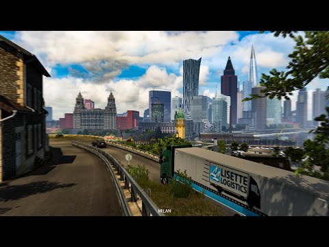 Grand Utopia v1.10 - Euro Truck Simulator 2 Map