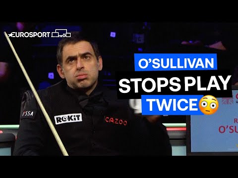O'Sullivan fumes at a mass walk-out during his UK Championship quarter-final | Eurosport Snooker