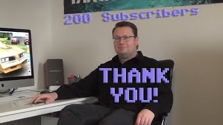 200 subscribers. Thank you very much!