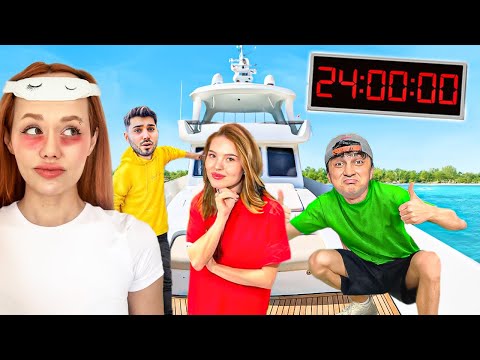 24 SAAT YAT’DA YAŞAMAK ! SON ÇIKAN KAZANIR ? | @Cerenyaldz @GorilFaruk ​⁠