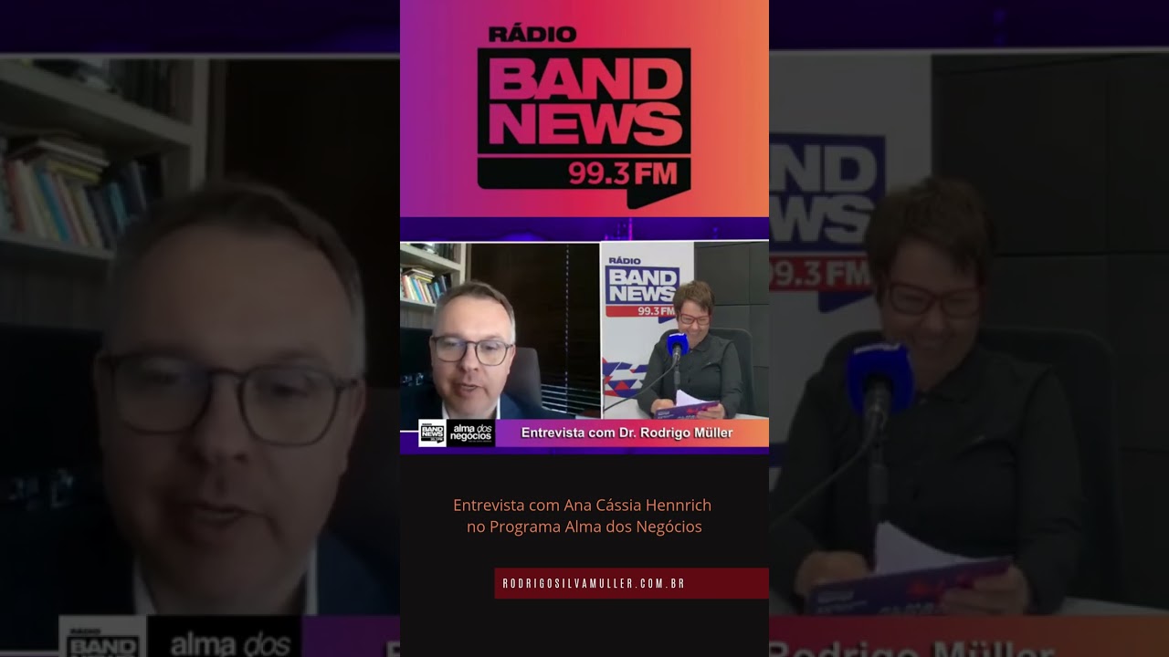 Entrevista Dr. Rodrigo Silva Müller para Rádio Band