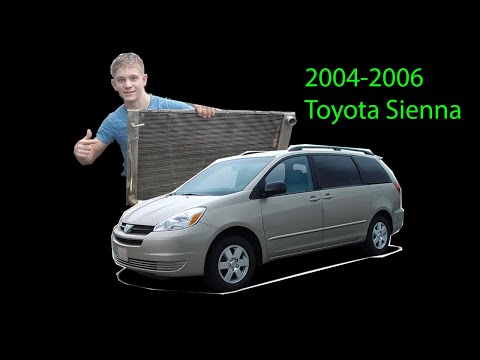 2005 Toyota Sienna Radiator Replacement