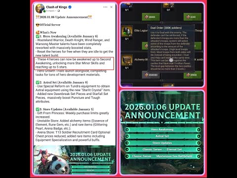 Clash of Kings: NEW UPDATE.