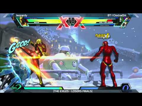UMVC3: BT Clockwork vs Jeopardy - Losers Finals - The Exiles